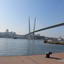 Набережная Цесаревича во Владивостоке, Хорошо видно Золотой мост